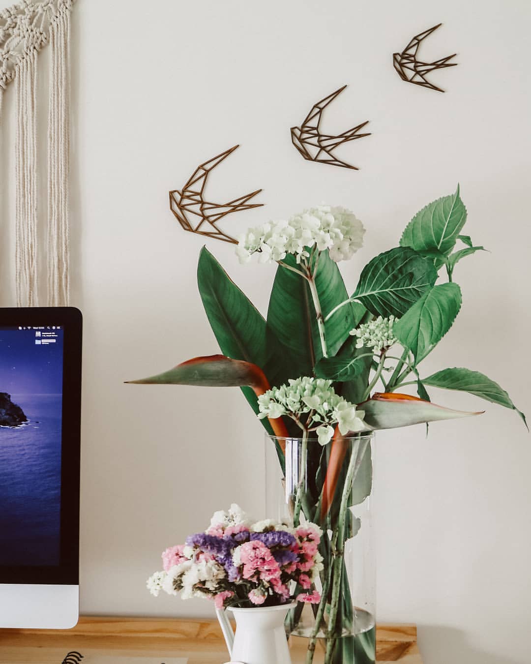 Pack 3 Andorinhas em MDF