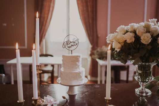 Cake topper Personalizado Clássico